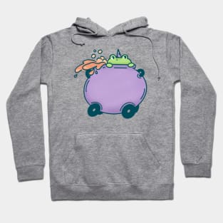 Frog in a Cauldron Car Hoodie